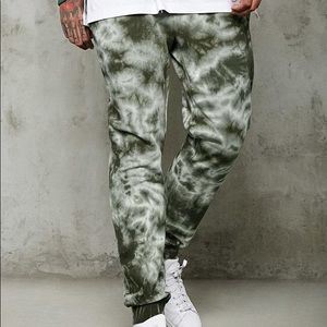 FOREVER 21 Men Tie Dye Sweatpants Hoodie Set M / L